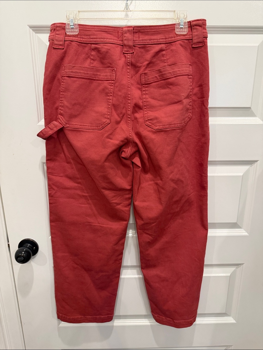 Rust Red Cargo Pants - Utility Style - Picture 3 of 3